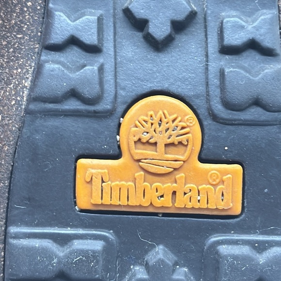 Timberland Brown Suede Shin High Boots Size 8.5 TB6822 - Picture 6 of 7